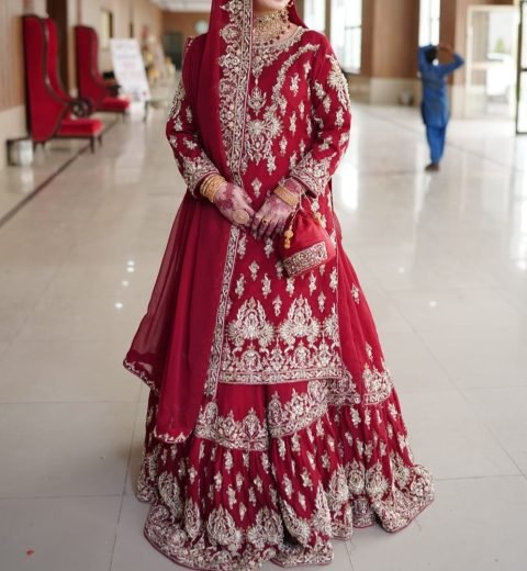 Trendy Rajhistani bridal dress