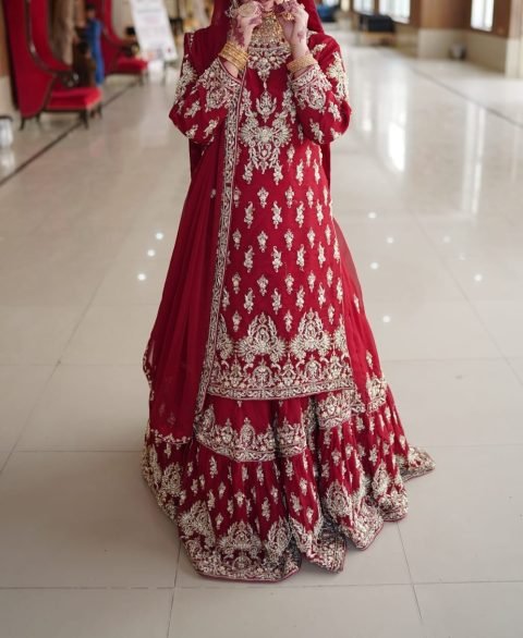 Trendy Rajhistani bridal dress